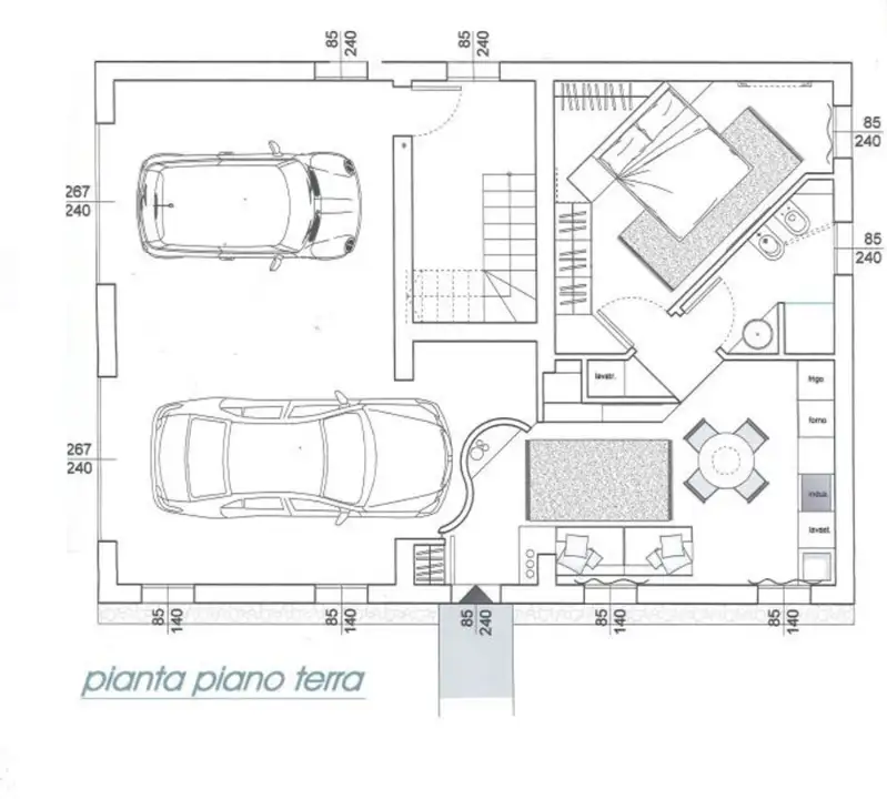 Casa Indipendente - Planimetry 1
