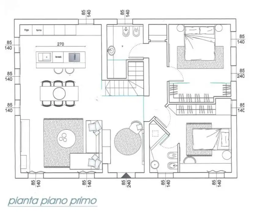Casa Indipendente - Planimetry 2