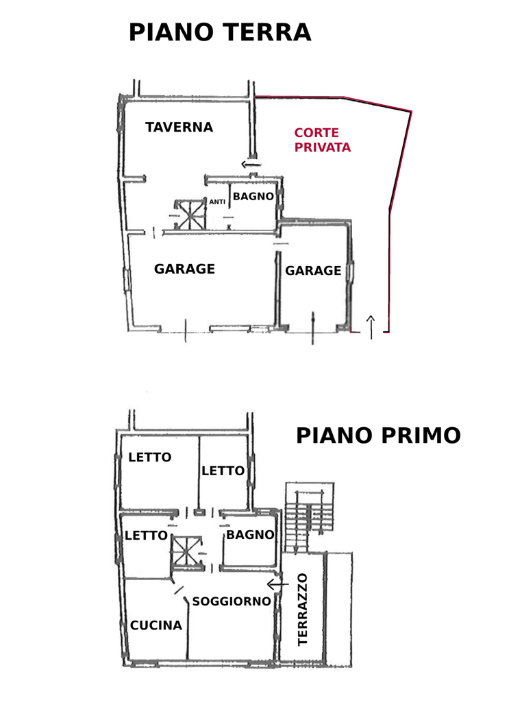 Casa Indipendente - Planimetry 1