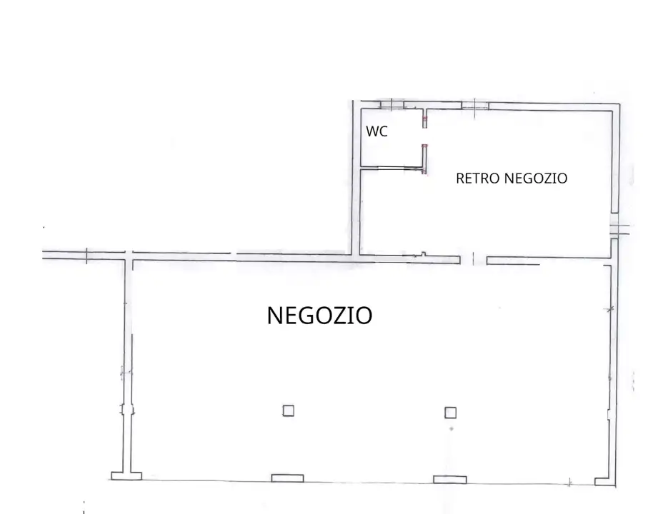 Negozio - Planimetry 1