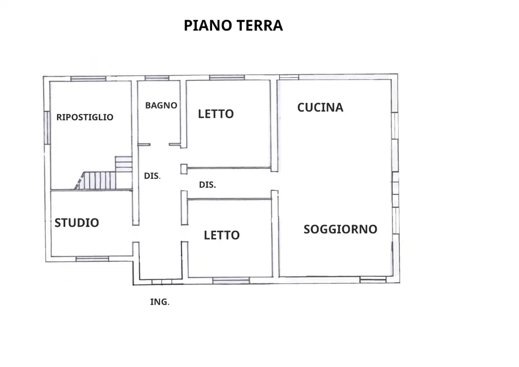 Casa Indipendente - Planimetry 1