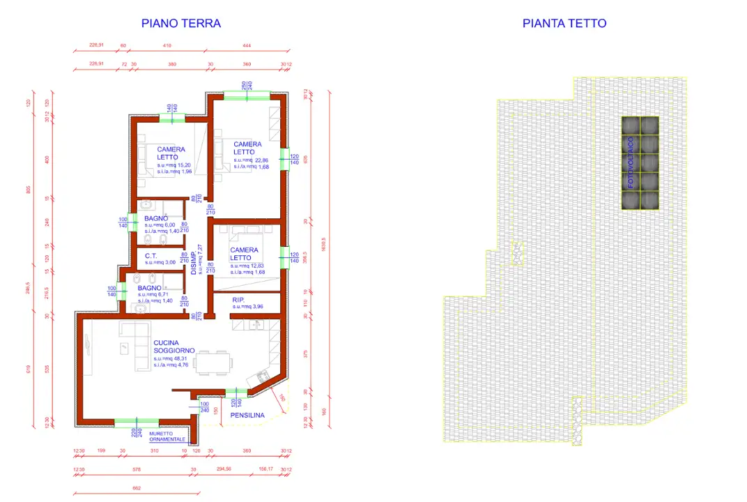 Villa - Planimetry 3