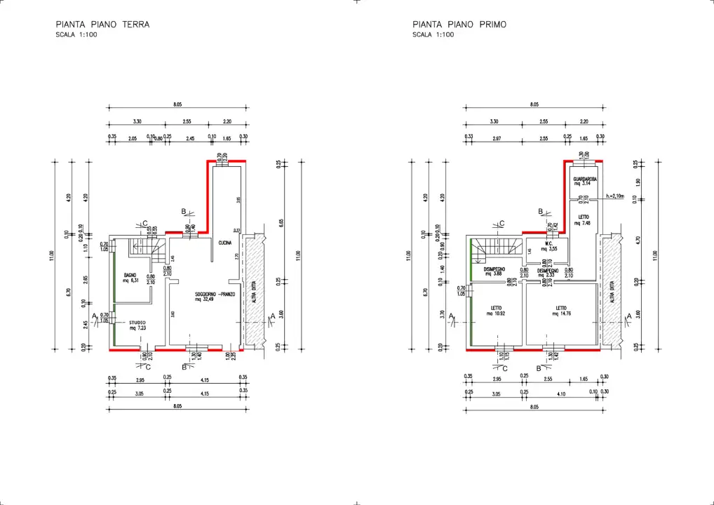 Villa - Planimetry 1
