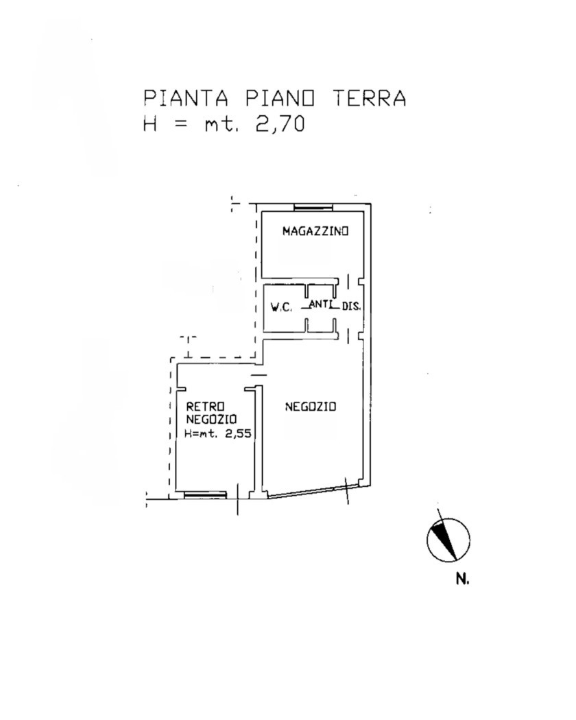 Negozio - Planimetry 1