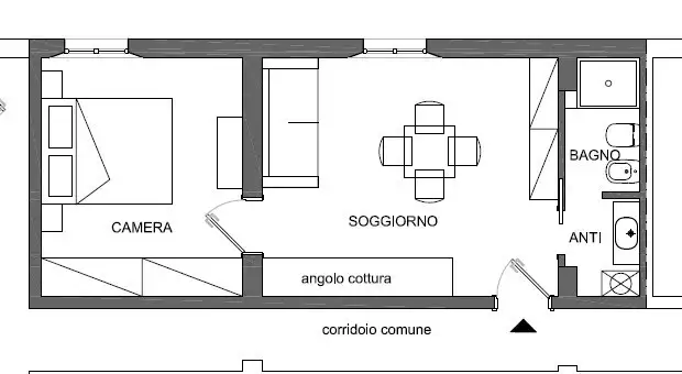 Appartamento - Planimetry 1