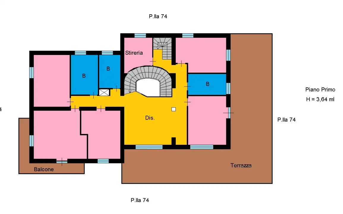 Villa - Planimetry 1
