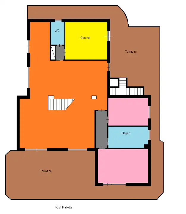 Casa Indipendente - Planimetry 1