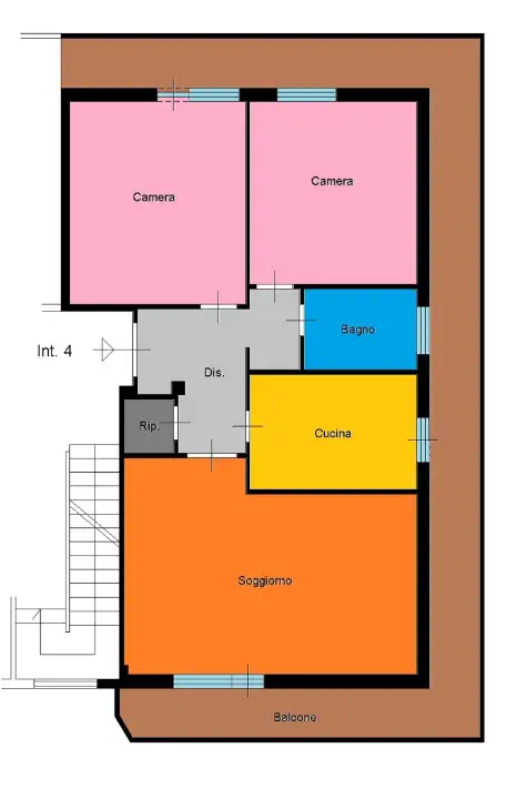 Appartamento - Planimetry 1