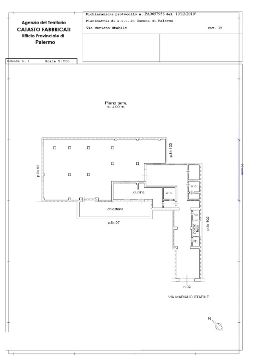 Negozio - Planimetry 1