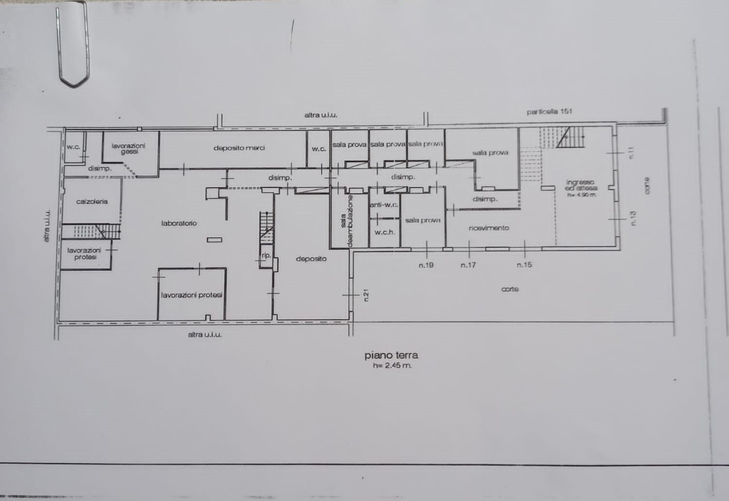 Negozio - Planimetry 1