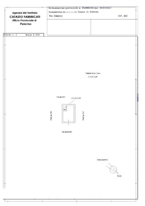 Negozio - Planimetry 1