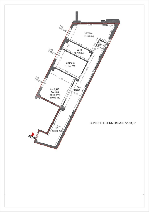 Appartamento - Planimetry 1