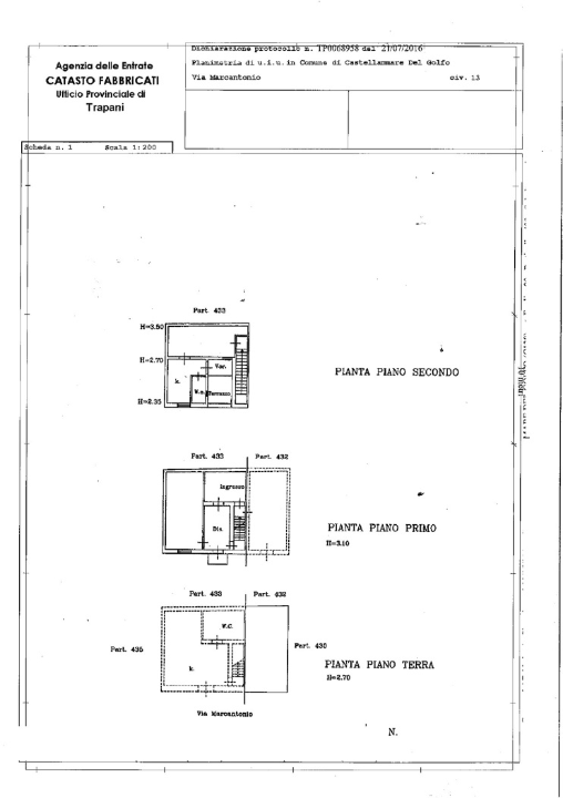 Appartamento - Planimetry 1