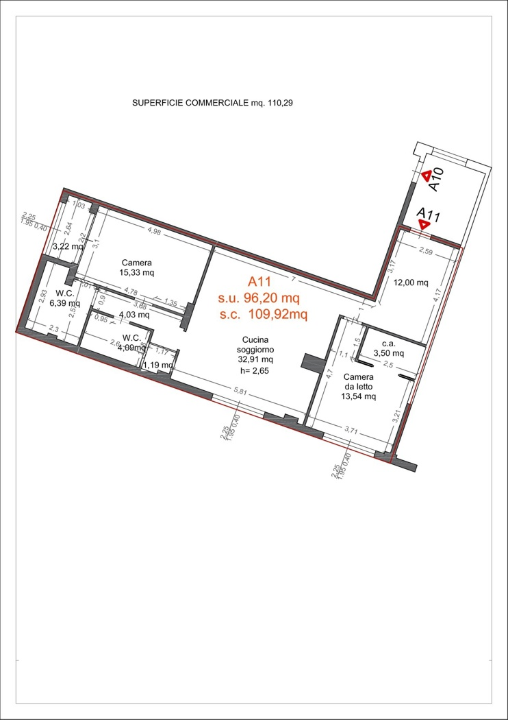 Appartamento - Planimetry 1