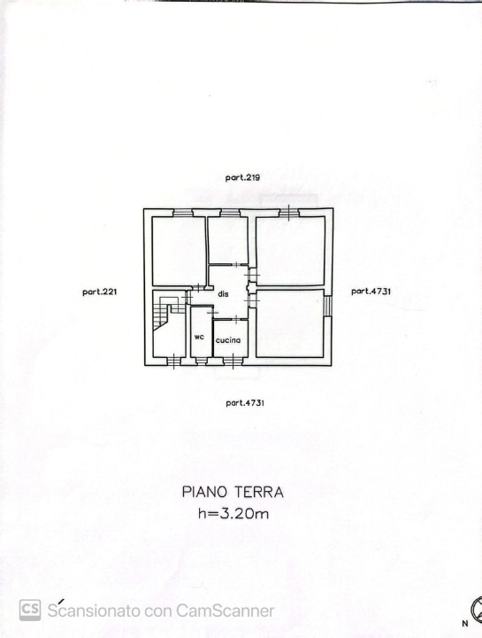 Palazzina - Planimetry 1