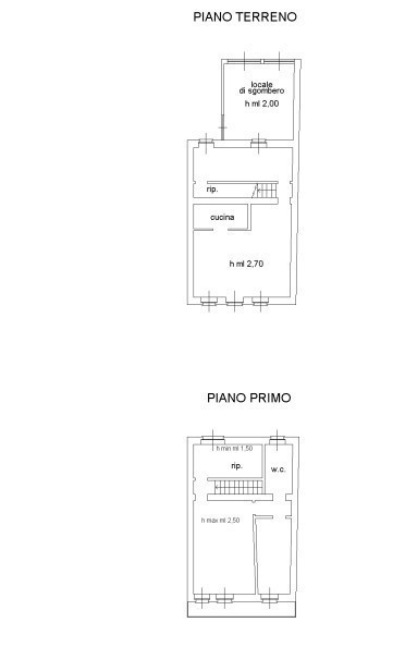 Casa Indipendente - Planimetry 1