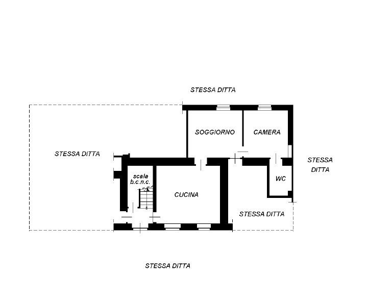 Casa Indipendente - Planimetry 1