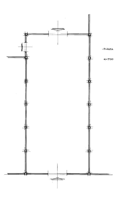 Capannone - Planimetry 1