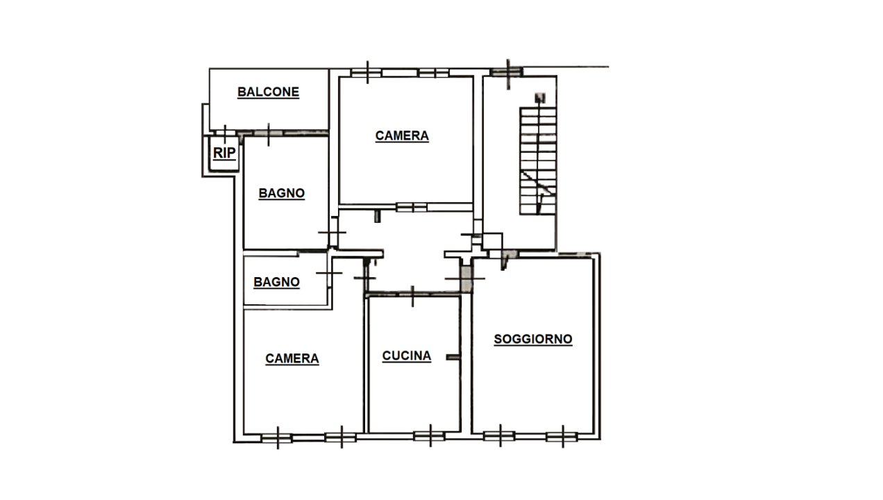 Appartamento - Planimetry 1