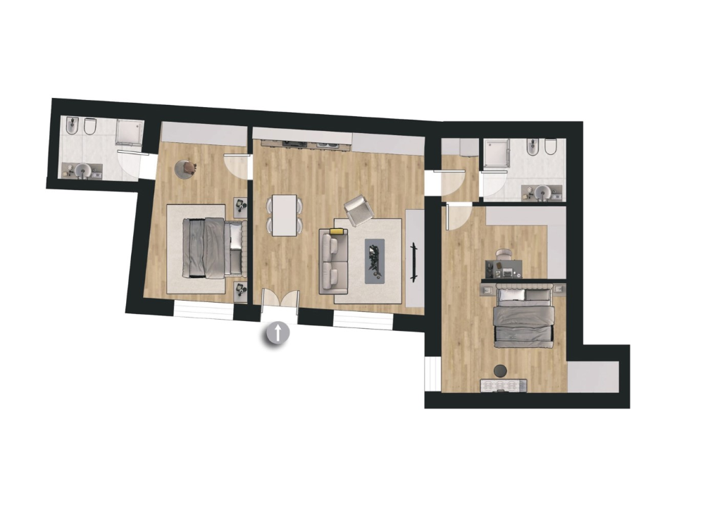 Appartamento - Planimetry 1