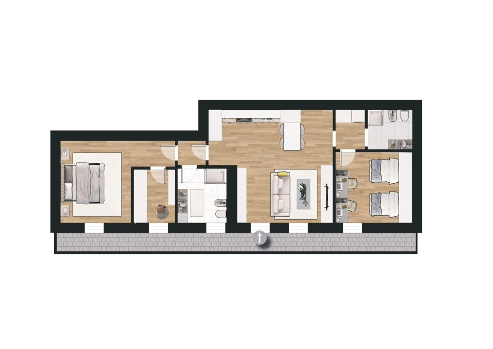 Appartamento - Planimetry 1
