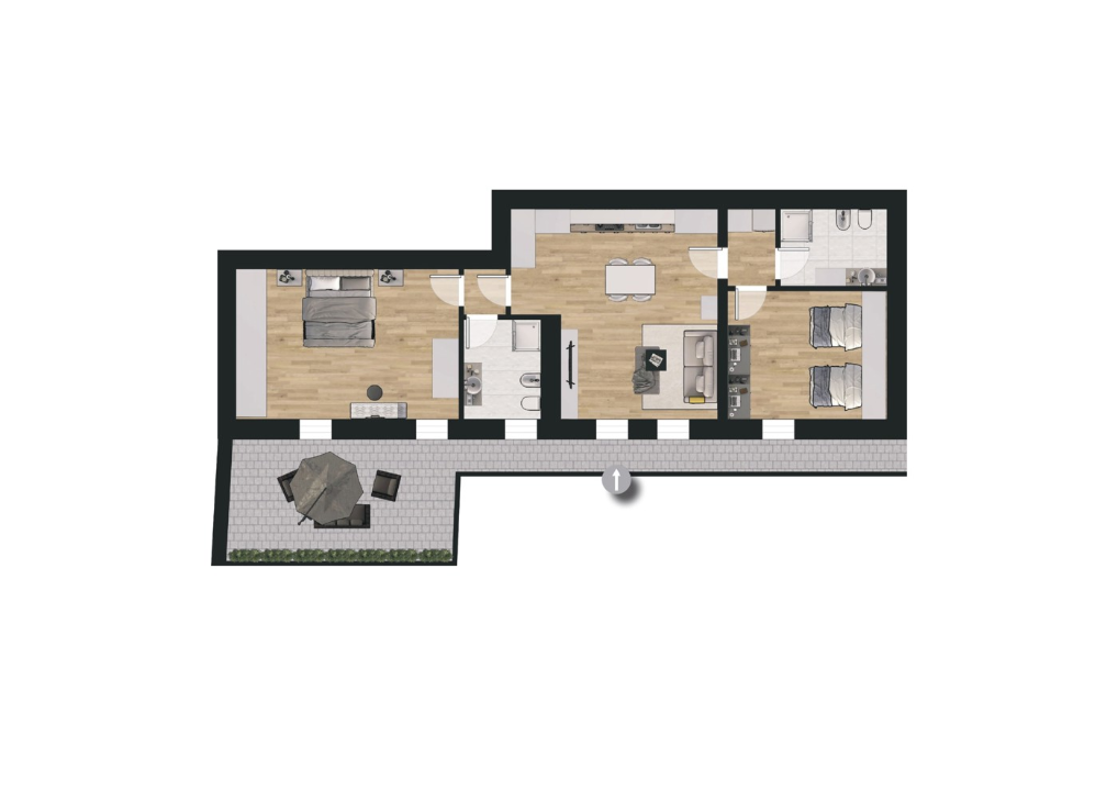 Appartamento - Planimetry 1