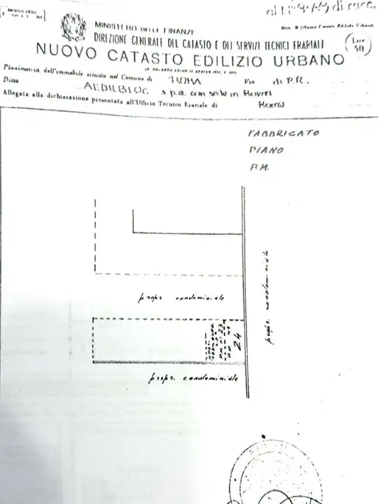 Posto Auto - Planimetry 1