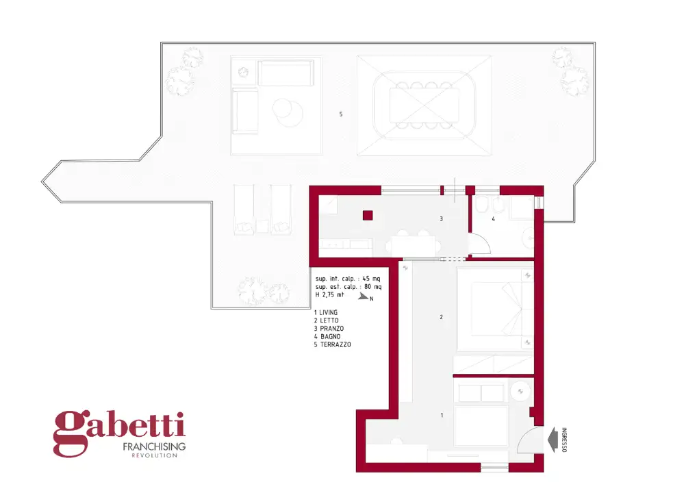 Appartamento - Planimetry 1