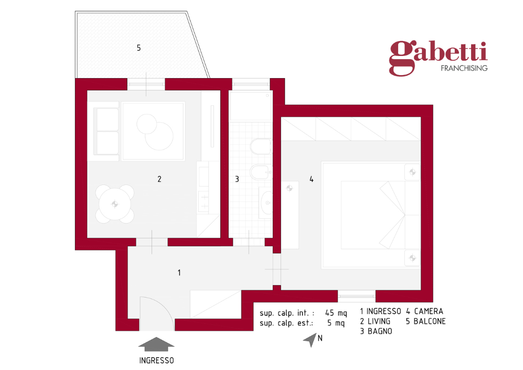 Appartamento - Planimetry 1