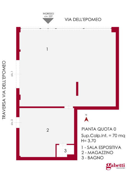Negozio - Planimetry 1