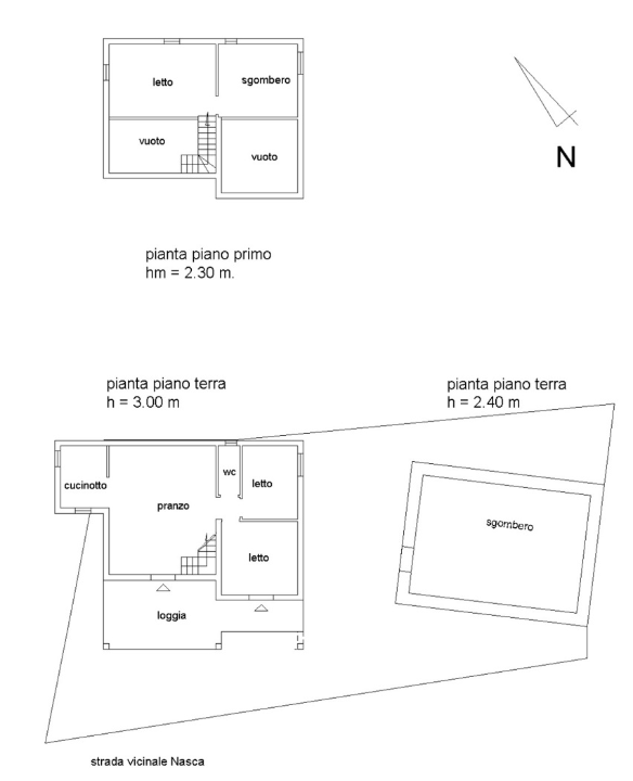 Casa Indipendente - Planimetry 1