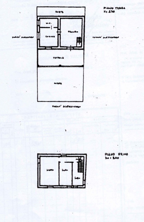 Casa Indipendente - Planimetry 1