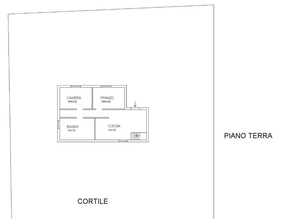 Casa Indipendente - Planimetry 1