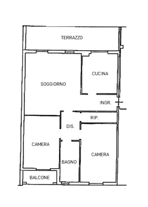 Appartamento - Planimetry 1