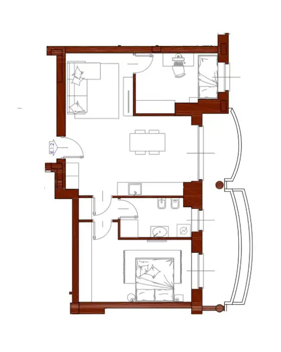 Appartamento - Planimetry 1