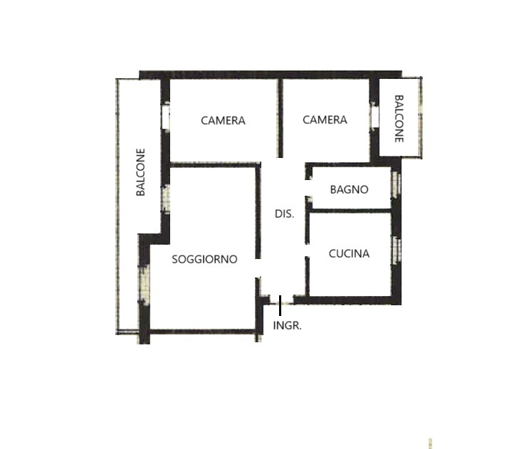 Appartamento - Planimetry 1