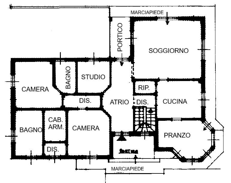 Villa - Planimetry 1