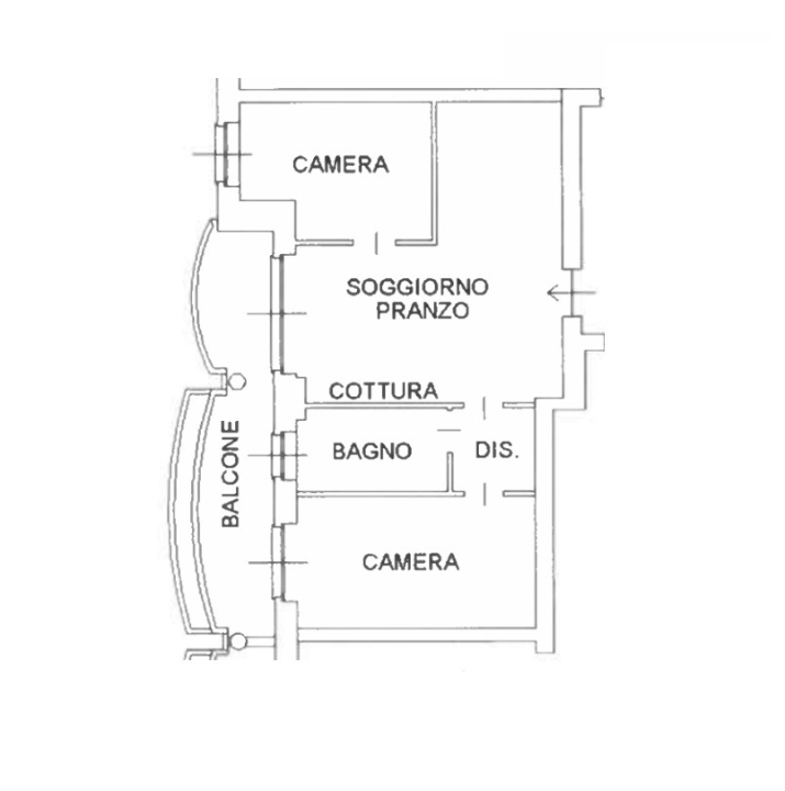Appartamento - Planimetry 1