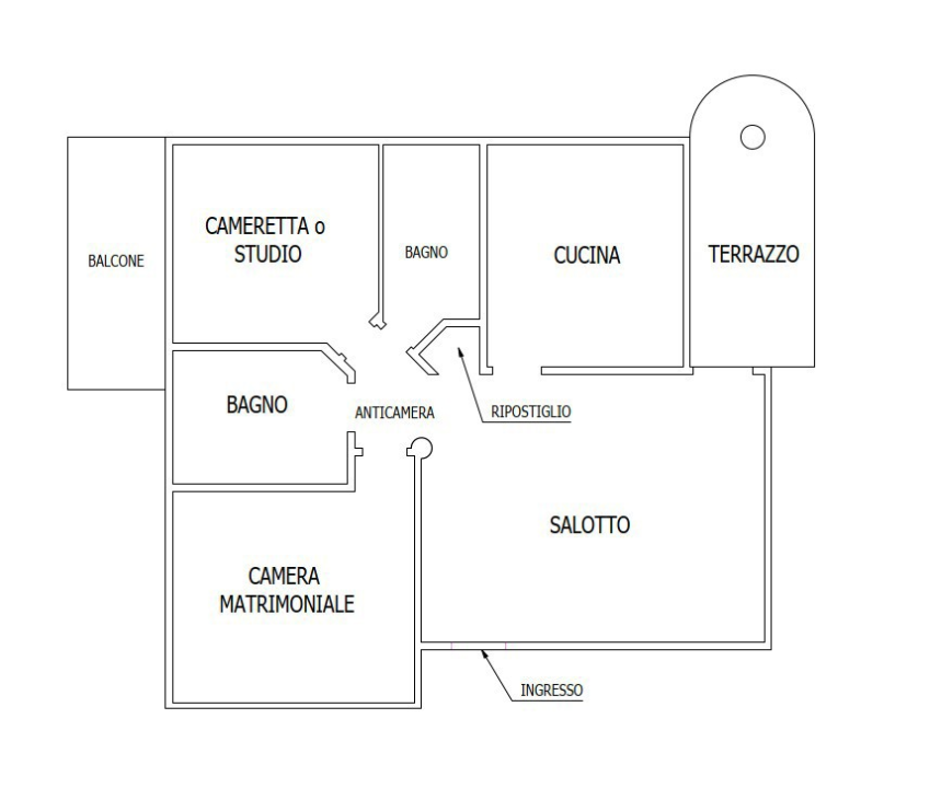Appartamento - Planimetry 1