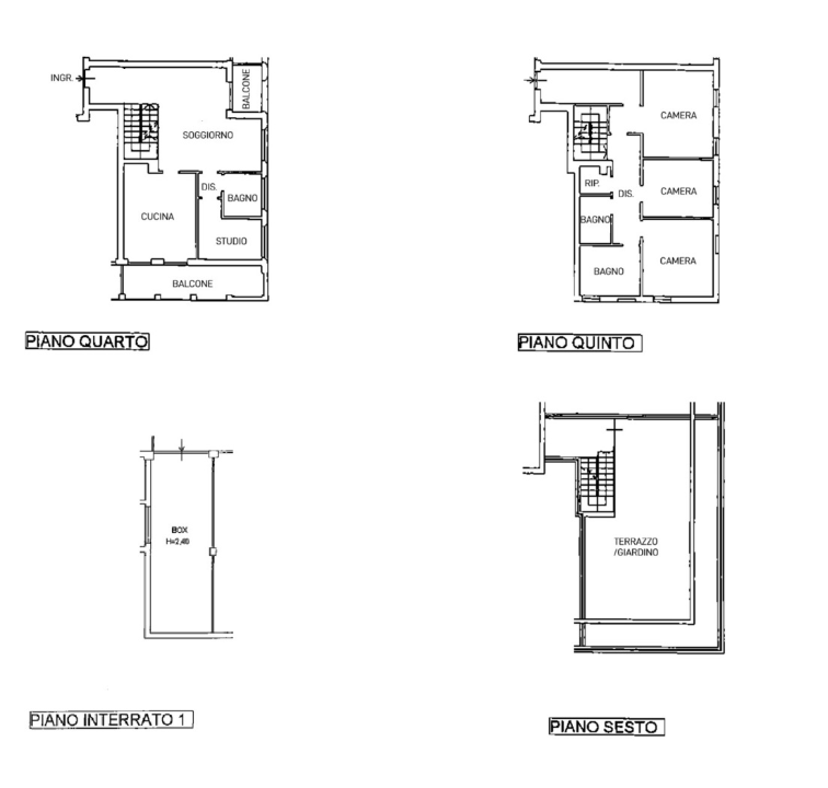 Appartamento - Planimetry 1