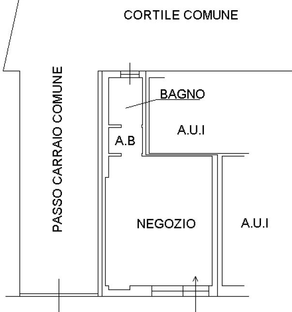 Negozio - Planimetry 1