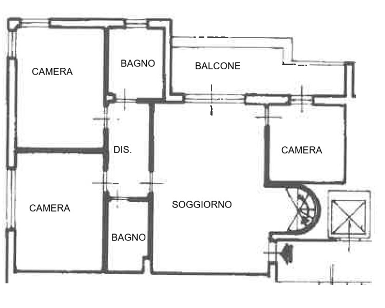 Appartamento - Planimetry 1
