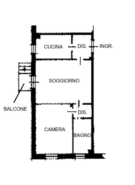 Appartamento - Planimetry 1