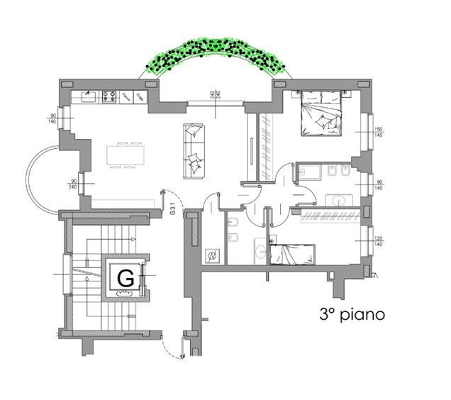 Appartamento - Planimetry 1