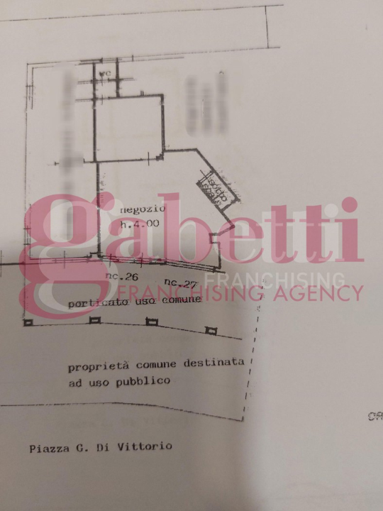 Negozio - Planimetry 1