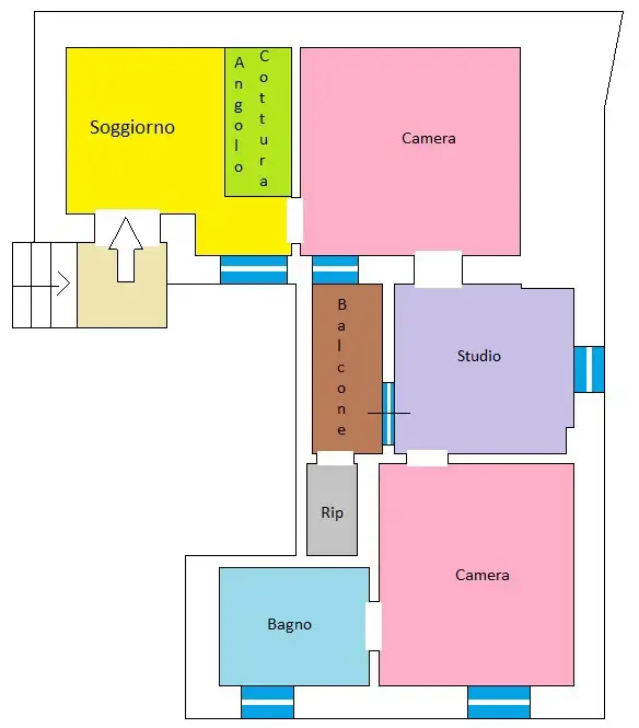 Appartamento - Planimetry 1