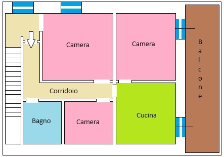 Palazzina - Planimetry 2