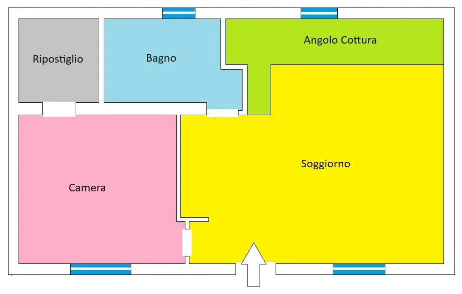 Casa Indipendente - Planimetry 1