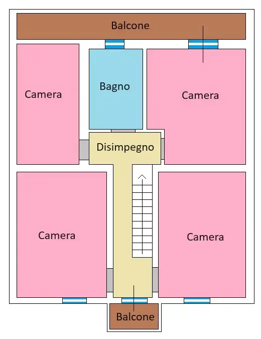 Casa Indipendente - Planimetry 2