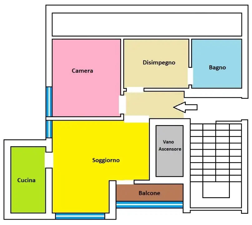 Appartamento - Planimetry 1